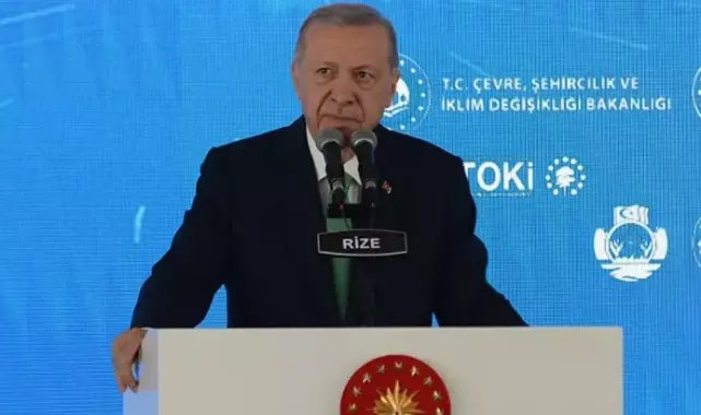 Erdoğan Rize’de Yapılan Projeleri Toplu Açtı!