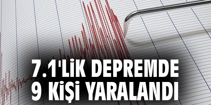 Japonya’da 7.1 Büyüklüğündeki Depremde Gerçekleşen Gelişmeler