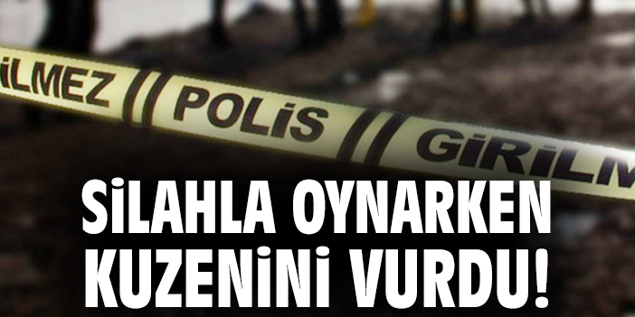 Ruhsatsız Silah Kazası: Amcasının Oğlunu Öldürdü