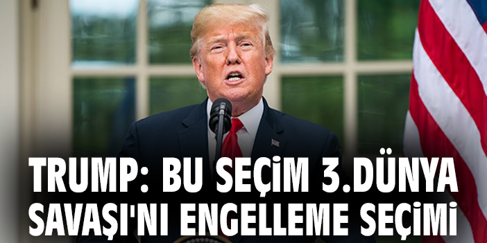 Trump: “Kamala Harris’i Beyaz Saray’dan çıkaracağız”