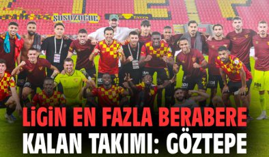 Göztepe, Beraberlik Serisini Bitirdi!