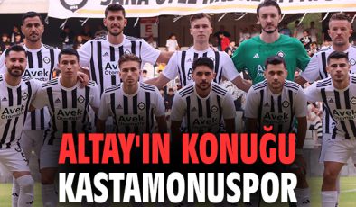 Altay-Kastamonuspor Maçı: Liderlik İçin Kapışma!