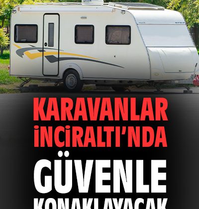 İzmir’de İlk Konaklamalı Karavan Otoparkı Açıldı!