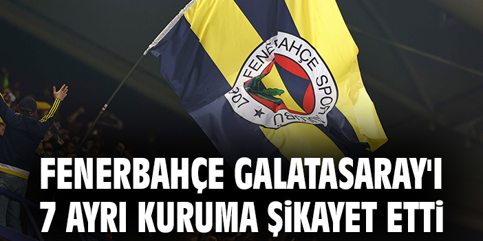 <p><strong>Fenerbahçe’den Galatasaray’a Şok Şikayet!</strong></p>