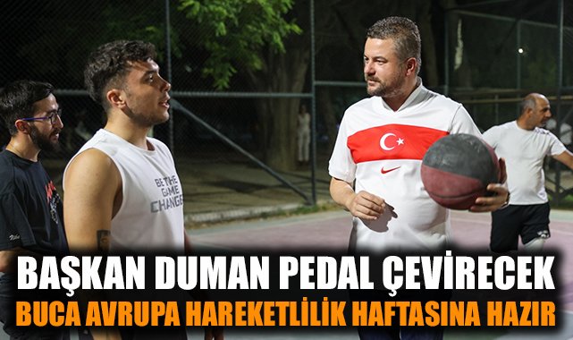 Buca’da Başkan Duman’la Pedal Çevirme Etkinliği