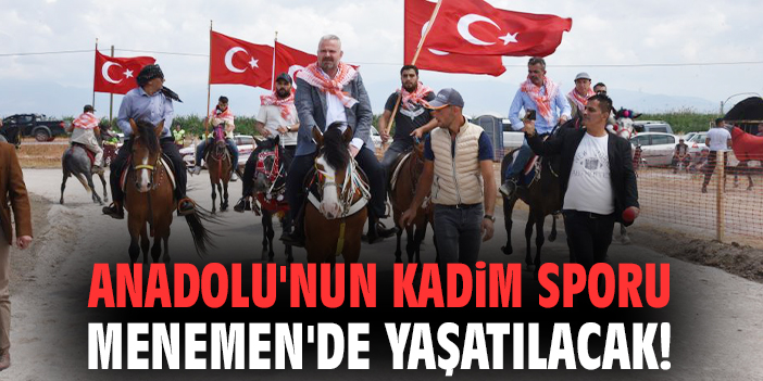 Menemen’de 10. Rahvan At Yarışları Başlıyor!
