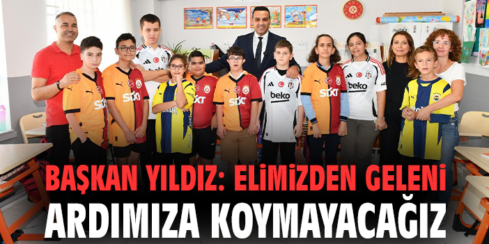 Çiğli Belediye Başkanı’ndan Özel Çocuklara Destek!