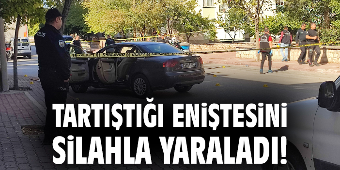 Eniştesine Tabanca İle Ateş Eden Genç Gözaltında