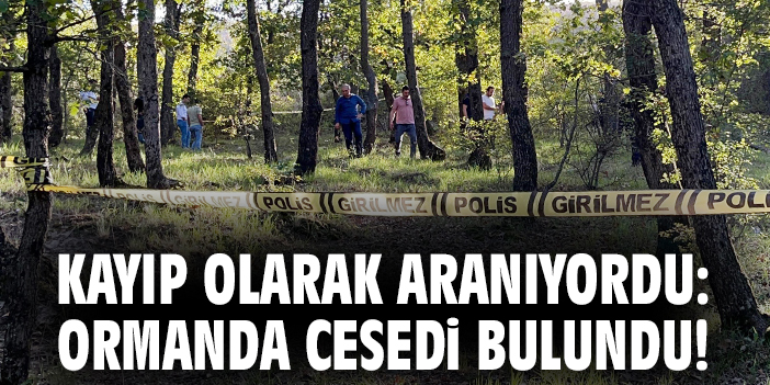 Çerkezköy’de Ormanda Ceset Bulundu: İntihar mı?