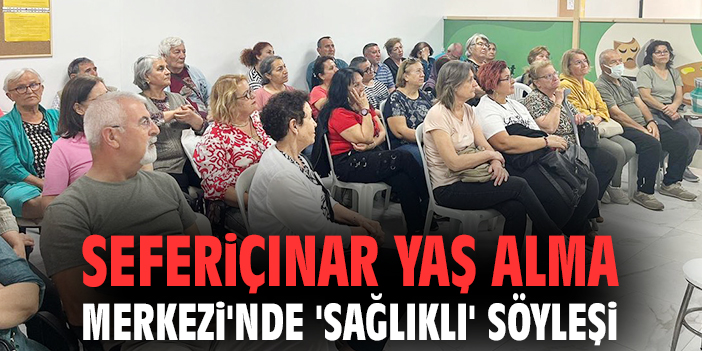 Seferihisar’da Yaş Alma Merkezi’nde Etkinlik Zamanı!