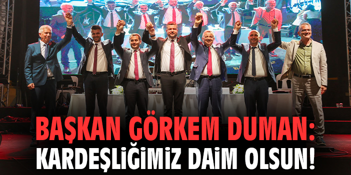 Buca Balkan Şenliği’nde Kardeşlik Protokolü