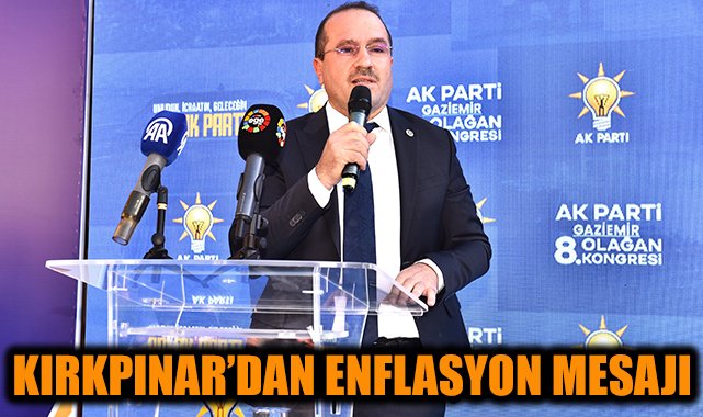 AK Parti Gaziemir Kongresi: Enflasyon Vurgusu!