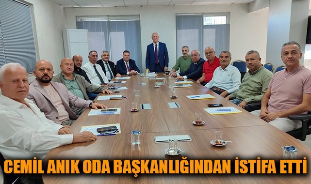 İzmir Şoförler Odası Başkanı Anık İstifa Etti!
