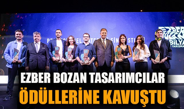 4. Ezber Bozan Mobilya Yarışması’nda Ödüller Verildi