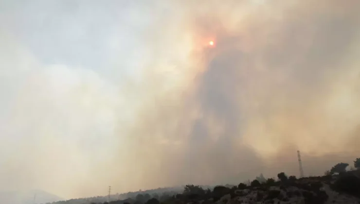Foça’daki Yangın Kısmen Kontrol Altında!