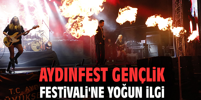 Aydınfest Gençlik Festivali Coşkuyla Devam Ediyor!