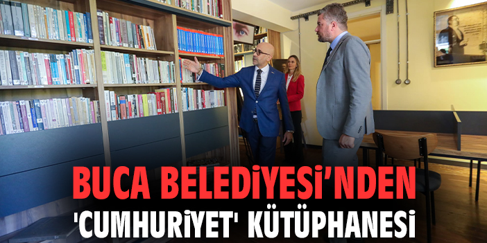 Buca’da Atatürk Kütüphanesi Açıldı!