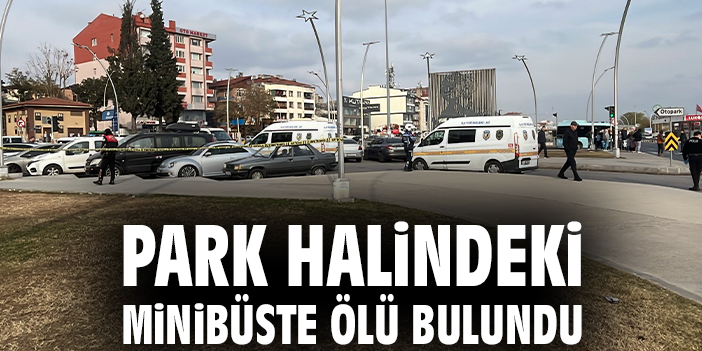 Gebze’de Minibüste Gizemli Ölüm Şoku!