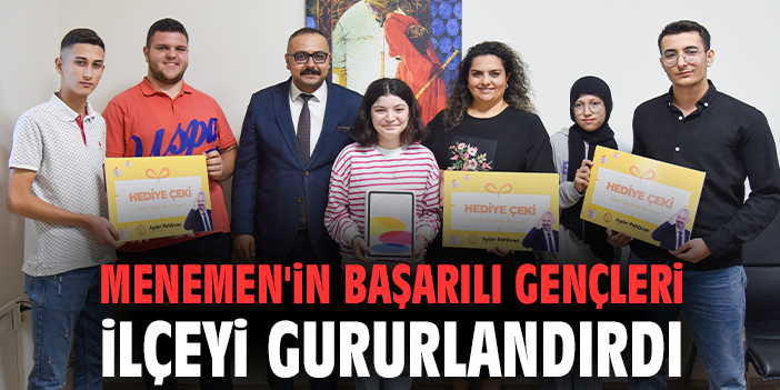 Menemen’de Eğitim Destekleri Başarı Getiriyor!
