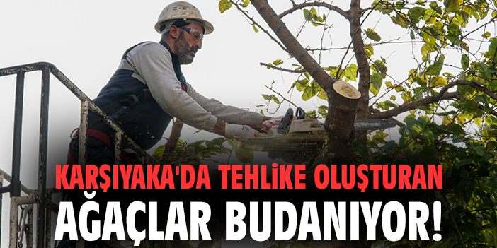 Karşıyaka’da Ağaç Budama ile Elektrik Güvenliği Sağlanıyor