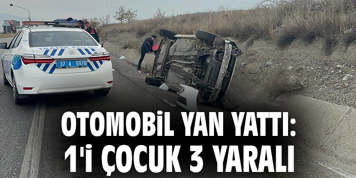 Tosya’da Kaza: 3 Yaralı Hastaneye Kaldırıldı!
