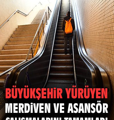 İzmir Metro’da Yürüyen Merdivenler Güvenle Hizmette!