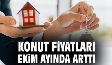 Konut Fiyat Endeksi Ekim’de Yüzde 2,1 Artış Gösterdi