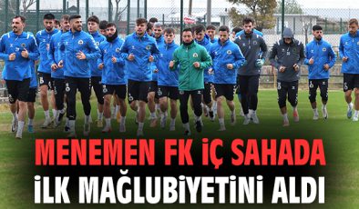 Menemen FK, Somaspor’a Şok Yenilgi Aldı!