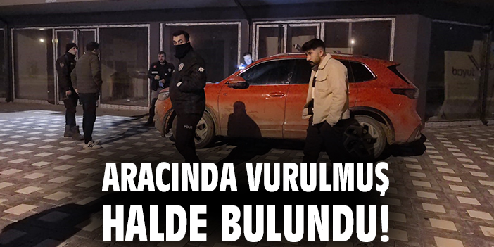 İnegöl’de genç karnından vurulmuş halde bulundu!
