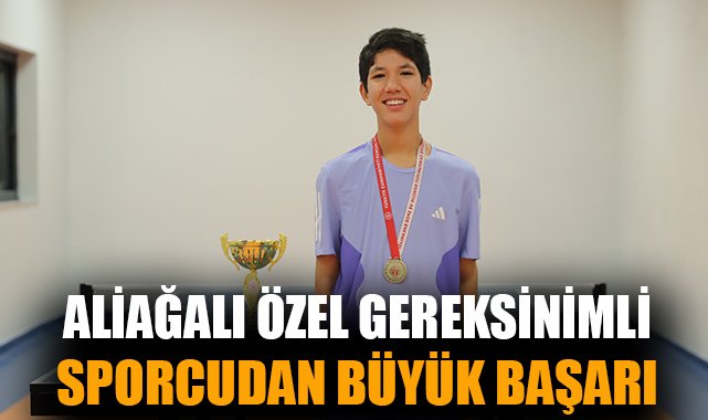 Aliağa’dan İzmir Şampiyonu: Eren Yüzbaşıoğlu!