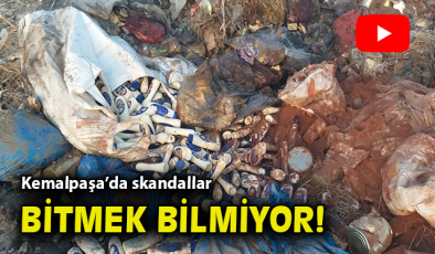 İzmir’de Şok Çöplük: Tarihi Geçmiş Yiyecekler!