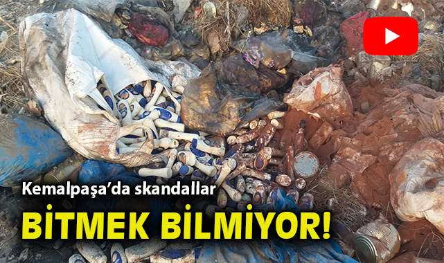 İzmir’de Şok Çöplük: Tarihi Geçmiş Yiyecekler!