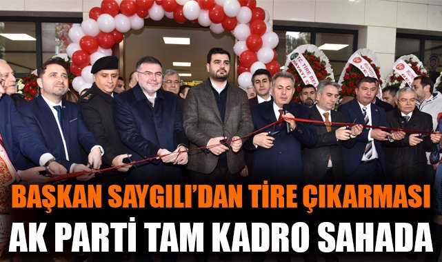 Tire’de Yeni Hükümet Konağı ile Hizmet Atağı