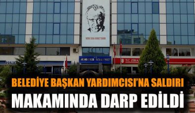 Menderes Belediyesi’nde Başkan Yardımcısına Saldırı!