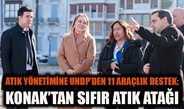 Konak Belediyesi’ne Yeni Araçlarla Çevre Desteği