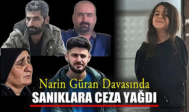 Diyarbakır’da Narin Güran cinayetinde karar verildi!