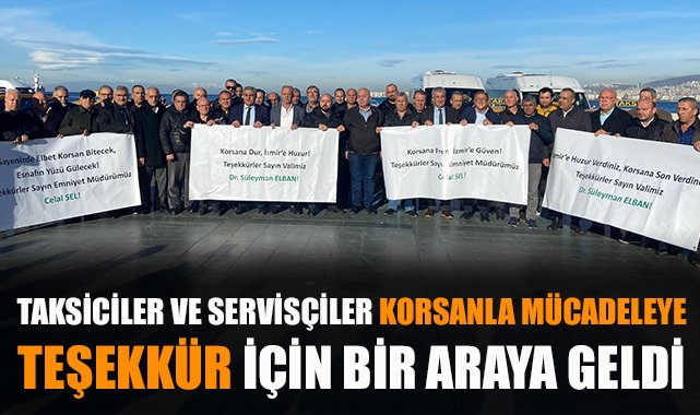 İzmir Taksicilerinden Korsan Taşımacılığa Tepki!
