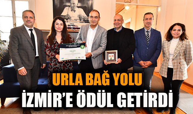 Urla Bağ Yolu, Sürdürülebilir Uygulamalarla Ödüllendi!