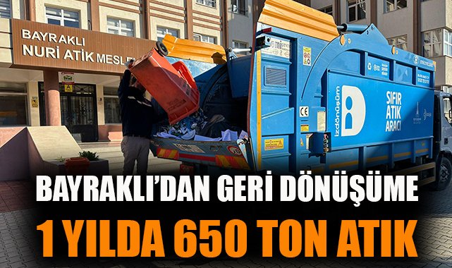 Bayraklı’da Geri Dönüşüm Kolaylaşıyor!