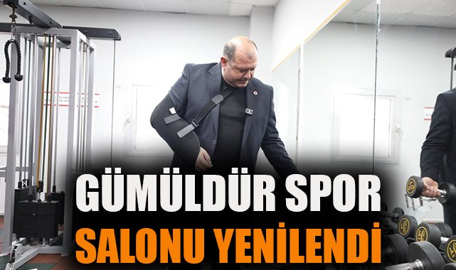 Gümüldür Spor Salonu’na Yenileme Müjdesi!