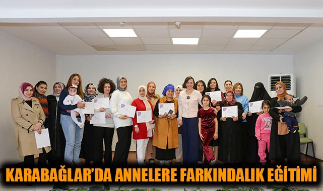 Karabağlar’da Anneler, Destek Programını Tamamladı