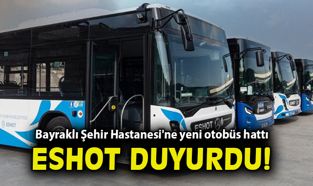 İzmir’de Yeni Otobüs Hattı Bayraklı’ya Hizmette!