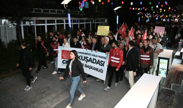 Demokrasi Yürüyüşü’nde Kuşadalıların İradesi Dedi!