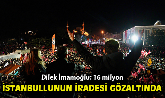 İstanbullular İmamoğlu’na Sahip Çıktı!