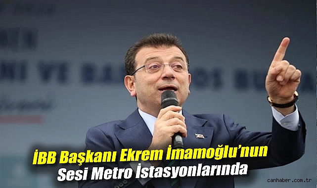 İmamoğlu’na Destek Metroda Yükseliyor!