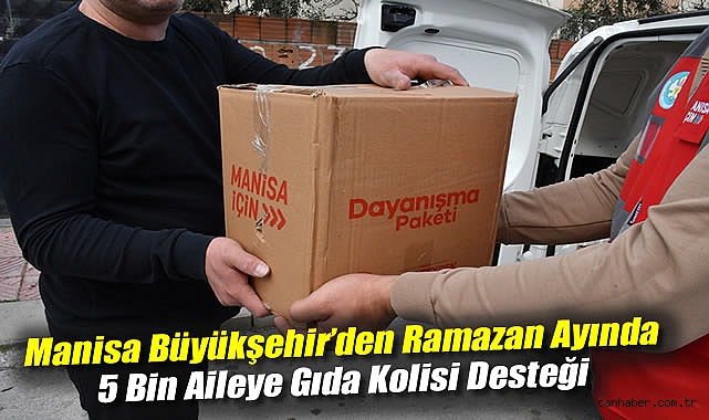 Ramazan’da 5 Bin Aileye Gıda Desteği!
