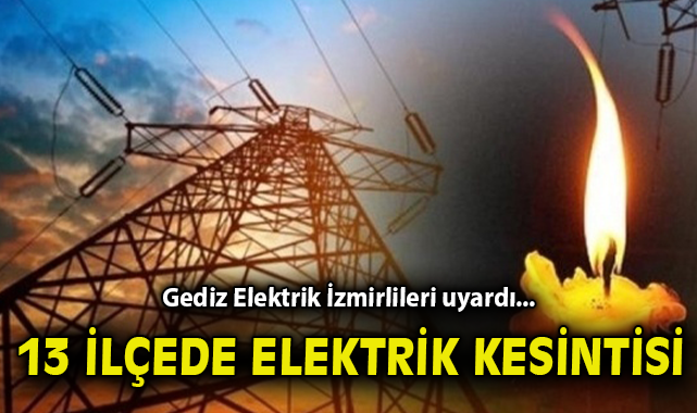 İzmir’de Elektrik Kesintileri: 30 Nisan Detayları!