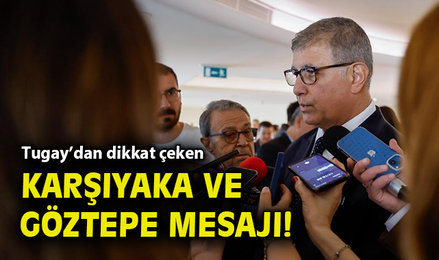 Başkan Tugay’dan Gözaltı ve Spor Yatırımlarına Yanıt