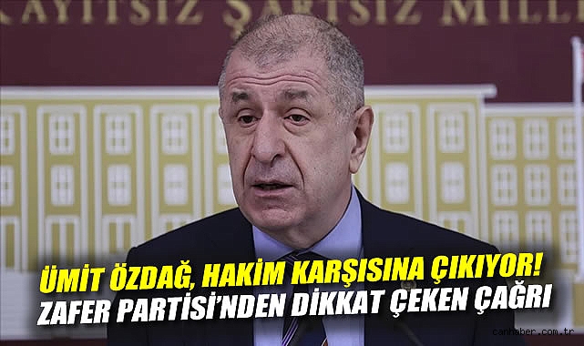 Ümit Özdağ, Yarın Hâkim Karşısında: Dava Başladı!