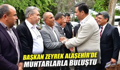 Alaşehir’e 14 Ayda 10 Yeni Proje Müjdesi!